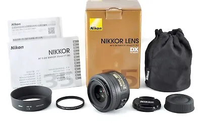 [Top MINT In Box] Nikon AF-S DX NIKKOR 35mm F/1.8G Wide Angle Prime Lens ASPH • $256.30
