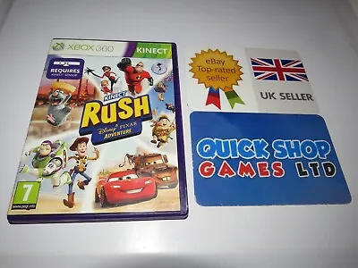 Kinect Rush A Disney Pixar Adventure Xbox 360 Uk Tracked Delivery • $44.73