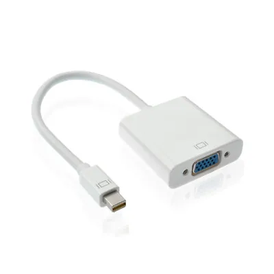 NEW MINI DISPLAYPORT TO VGA DISPLAY PORT For APPLE MACBOOK PRO MINI AIR IMAC • $7.99