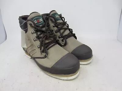 New No Box Pro Line Yukon Steel Shank Felt Bottom Fly Fishing Wading Boots Men 9 • $24.97