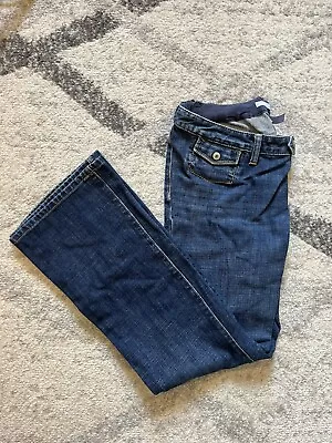 Gap Maternity Jeans Women’s 8 Regular Stretch Low Rise Blue Dark Wash Denim • $9.89
