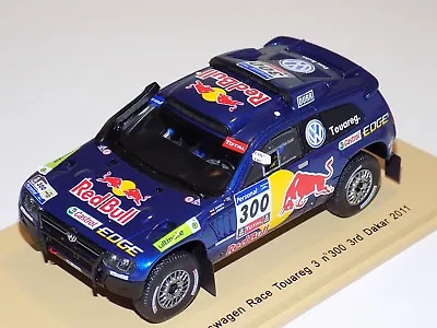 1/43 Spark Volkswagen Race Touareg Car #300 3rd Place Of 2011 Dakar S0825 • $79.95