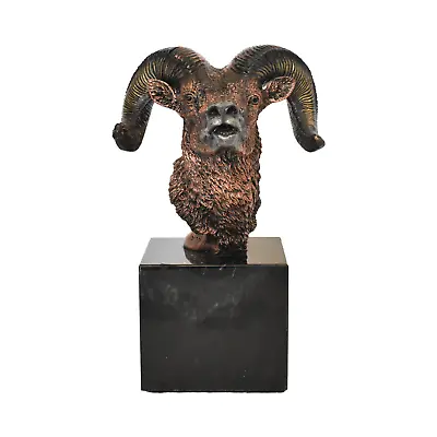 K. Cantrell Pewter Ram Sculpture -  Mountain Majesty  • $750