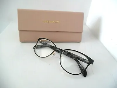 £20 • Buy Karen Millen 108 Black & Grey Camouflage Raised Oval Black Eye Glasses/Case 135
