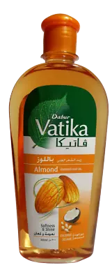 Dabur Vatika 300ml  / 10.14oz  Almond Enriched Hair Oil With Coconut Sesame • $12