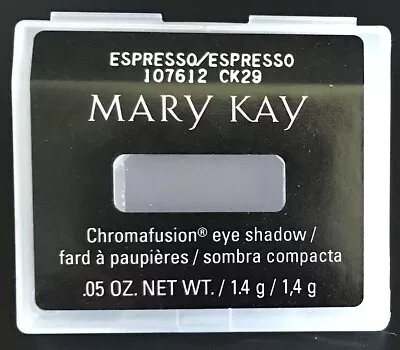 New In Package Mary Kay Chromafusion Eye Shadow Espresso Full Size Fast Ship • $7.95