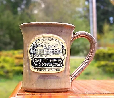 Glen-Ella Springs Clarkesville GA Deneen Pottery Handthrown Coffee Mug USA 2015 • $20