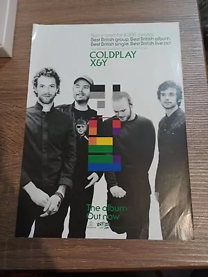 Coldplay - X&Y Band A4 Poster Would Look Great Framed Indie Rock Brit-Rock • £2.99