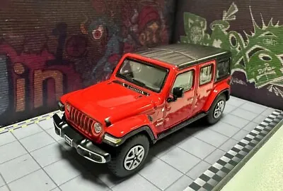 JKM 1:64 Jeep Wrangler Sahara 2019 Diecast Metal Model Car Collection New • $9.98