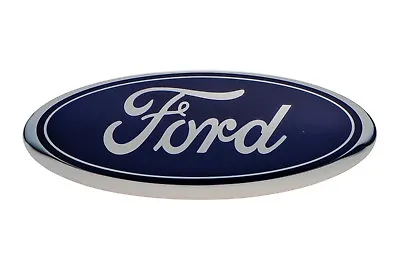 $38.89 • Buy 2006-2013 Ford Front Grille Blue FORD Oval Emblem Escape Taurus Fusion Focus OEM