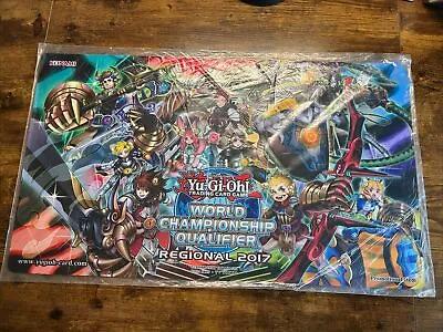 Yugioh WCQ Regional WCQ 2017 Zoodiac Monsters Playmat Sealed New • $193.57