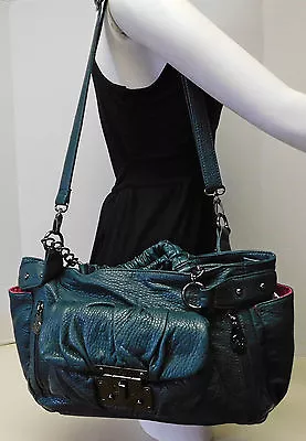R & J Romeo & Juliet Forest Green Shoulder Bag Handbag Purse • $24.99