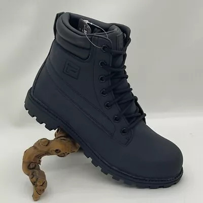 Men's FILA Watersedge WP Black Hiking Boots • $98