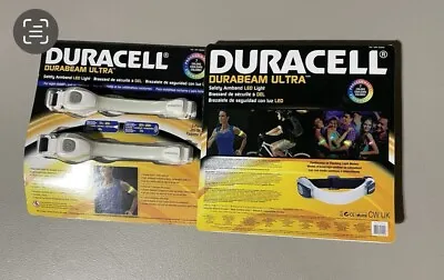 Duracell Durabeam Ultra LED Armband Programmable 7 Colors Running Jogging New • $18