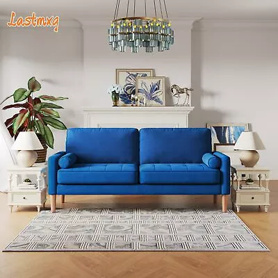 Comfy Velvet Sofa3 Seater Modern Couch Love Seat Settee Room Apartment • $255