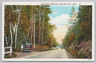 State View~Shelburne Mountain On The Mohawk Trail~Massachusetts~Vintage Postcard • $1.35