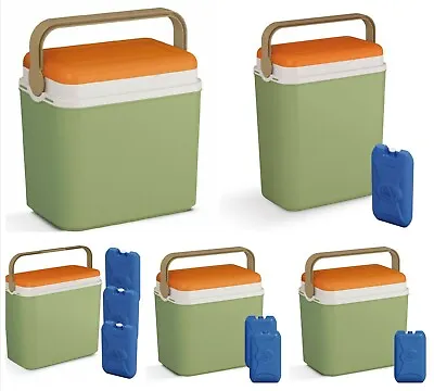 10L/12L/24L/36L Ice Cooler Box Camping Picnic Insulated Food Storage Travel Bag • £7.95