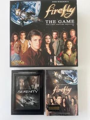 Firefly: The Game/ Firefly The COMPLETE SERIES & SERENITY COLLECTORS EDITION DVD • $80