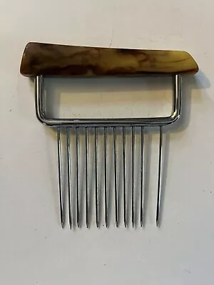 RARE 1970s VINTAGE AFRO COMB/ HAIR -BAKELITE-MOD SQUAD/BLACK PANTHERS LQQK • $50