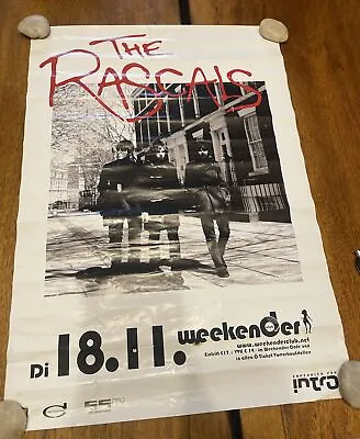 The Rascals Music Poster 2008 Cool Music Art Weekender Miles Kane Black White • £15