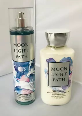  Bath & Body Works Moonlight Path Fragrance Mist & Lotion Set Of 2 New • $32.90