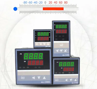 $27.37 • Buy Intelligent Digital Display Temperature Controller REX-C100 / C400 / C700 / C900