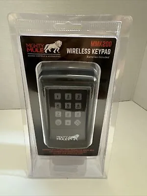 Mighty Mule MMK200 Wireless Digital Keypad Programmable Up To 25 Codes • $27.97