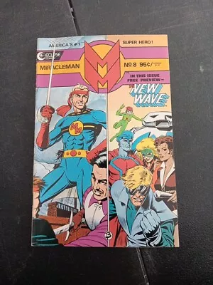 Miracleman #8 New Wave Preview Eclipse Comics 1986 • $5