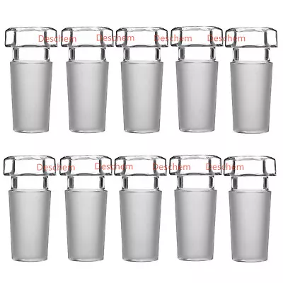 24/40Glass Stopper10Pcs/LotLab Bottle PlugLab Chemistry Glassware • $26.99