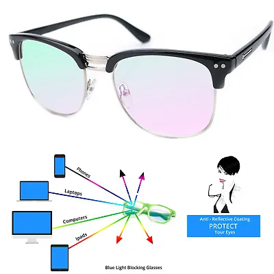 £6.99 • Buy Women Men Reading Glasses Anti Glare +0.5 +1.5 +2.0 TV Computer Gaming Reflex