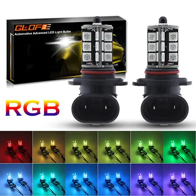 HOT HIGH POWER H10 9145 9140 LED Fog Light Bulb RGB HID COLOR Driving Lamp DRL • $14.05