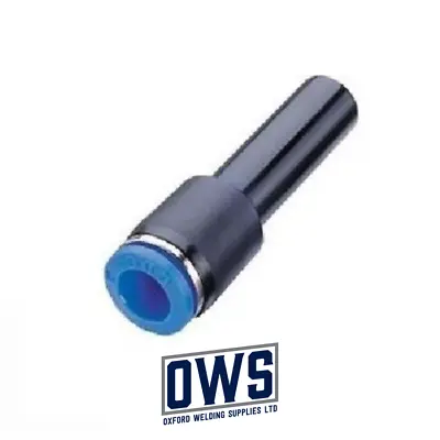 MIG WELDER WELDING GAS ADAPTOR Connector For 4mm O.D. Pipe To 6mm Bore Hose • £4.49