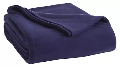 FLEECE BLANKET BY VELLUX - Full/Queen Microfiber Polar Fleece Lightweight - • $40.10