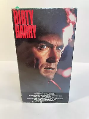 Dirty Harry Vhs Tape Clint Eastwood • $3.82