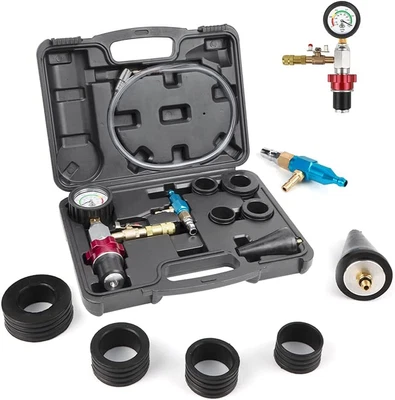 $74.99 • Buy Car Radiator Coolant Vacuum Refill Tool Cooling System Antifreeze Purge Fill Kit