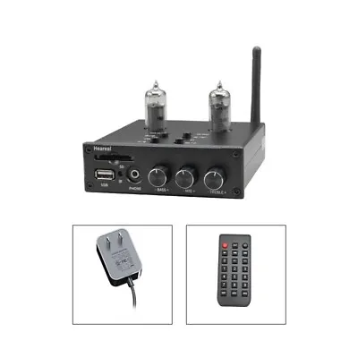 L4 GE5654 Hifi Tube Preamplifier Bluetooth Receiver BT5.0 Headphone Amplifier • $112.90