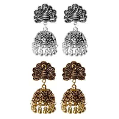 Ethnic Style Jhumka Indian Dangle Earrings Drop Earrings Earrings • $18.65