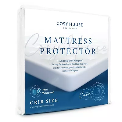 Zippered Mattress Encasement Waterproof Luxury Hypoallergenic  • $49.95