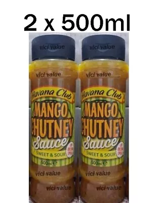 2 X Mango Chutney The Real Flavour Of India Premium Chutney Medium 500ml • £7.99