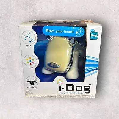 I-Dog White MP3 Music Speaker Hasbro Tiger Electronics Vintage 2005 New In Box • $99.99