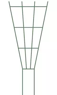 Fan Pot Trellis Green • £8.99