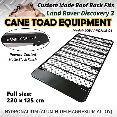 Roof Rack Fits Land Rover Discovery 3&4 Aluminium Alloy Flat LOW PROFILE Hydrona • $527.95