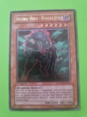 £40 • Buy Yu-Gi-Oh! TCG Destiny Hero - Double Dude Power Of The Duelist POTD-EN012 1st...