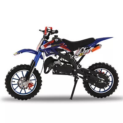 2-Stroke Kids Gas Dirt Bike Motorcycle 49cc Off-Road Mini Motorcycle Scooter • $350