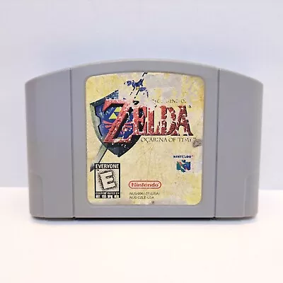 Legend Of Zelda: Ocarina Of Time (Nintendo 64) TESTED Authentic Saves Read Desc • $28.99