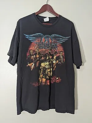 VTG 2006 Aerosmith Double-sided T Shirt Size 2XL • $39.99