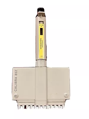 $75 • Buy SOCOREX CALIBRA 852 WHEATON SWISS MADE 20-200 Ul Multichannel Pipette.