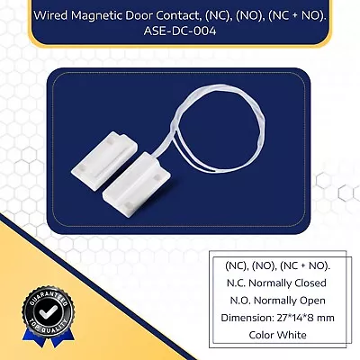 NC NO 1 Pcs Wired Magnetic Contact Switch Door Window Contact Sensor Alarm • $11.99