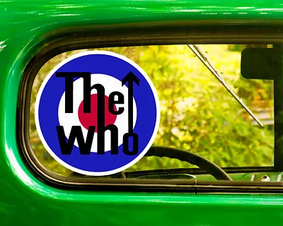 2 THE WHO BAND DECAL Stickers Bogo For Car Bumper Laptop Window • $3.95