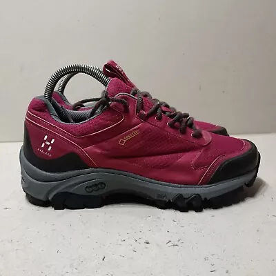 Haglofs Observe II  Gore-Tex  Trail Shoes  Waterproof Red Black UK6 EU39(72) • £39.95